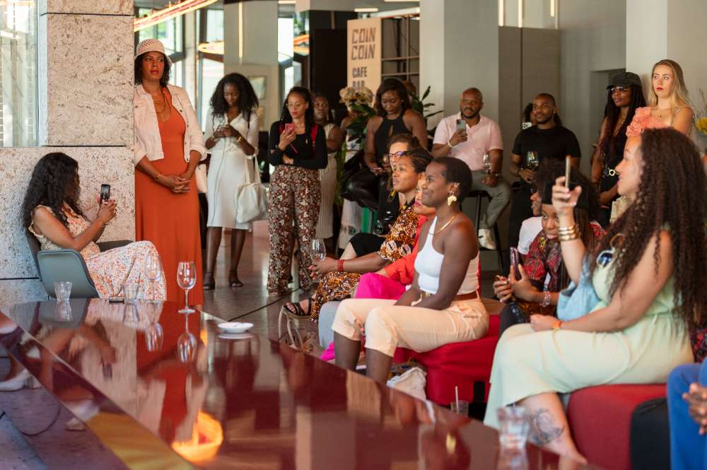 Guests at the AfroSwissters launch event, Zürich